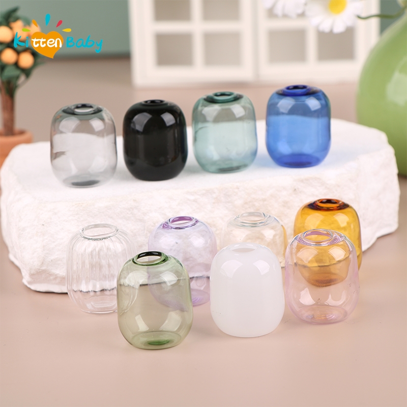 Florist Supply Vases - 1:6 1:12 miniatur rumah boneka aksesoris