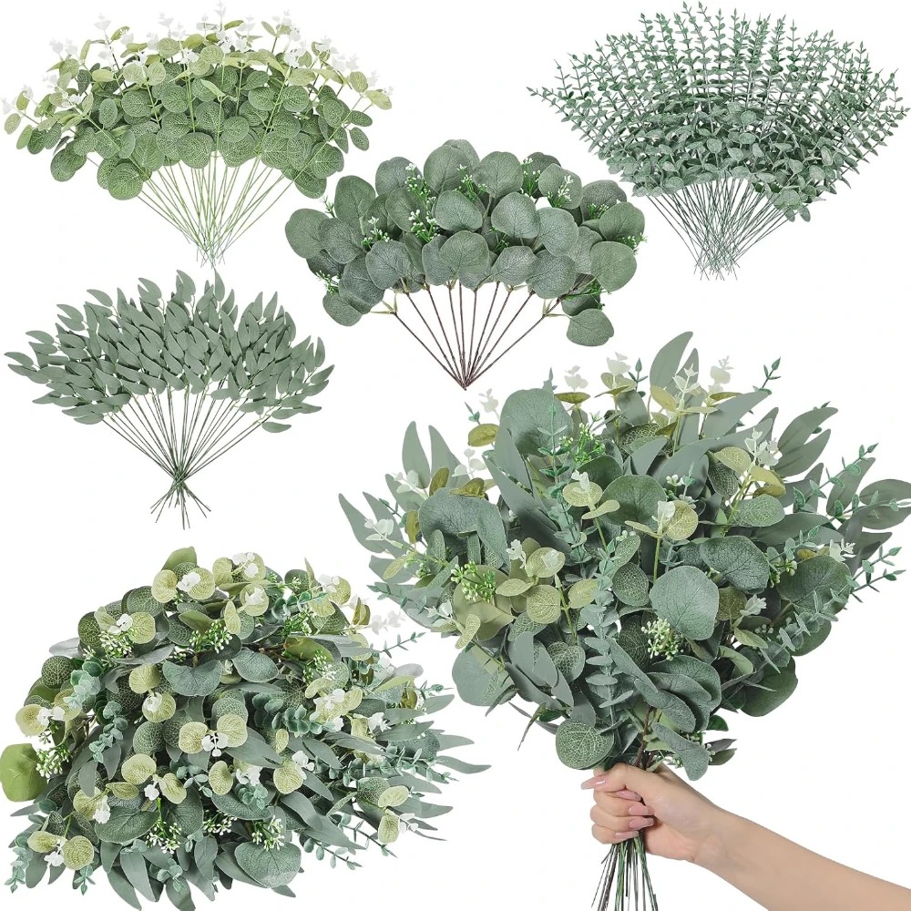 Florist Supply Bulk - 20 Buah Batang Daun Kayu Putih