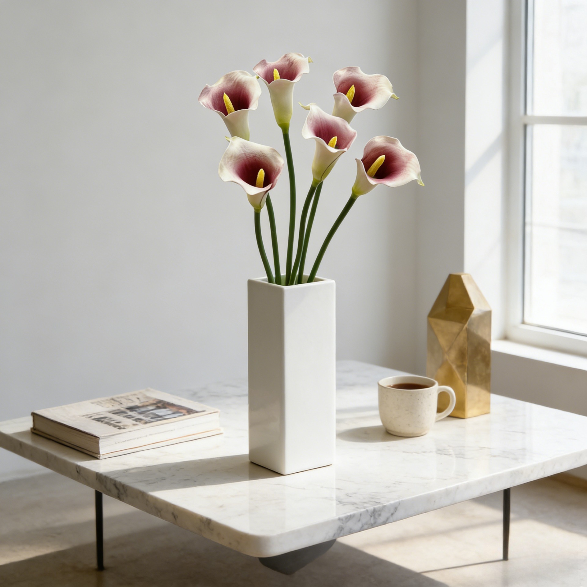 Florist Supply Bulk - Bunga Calla Lily Buatan 26 Inci