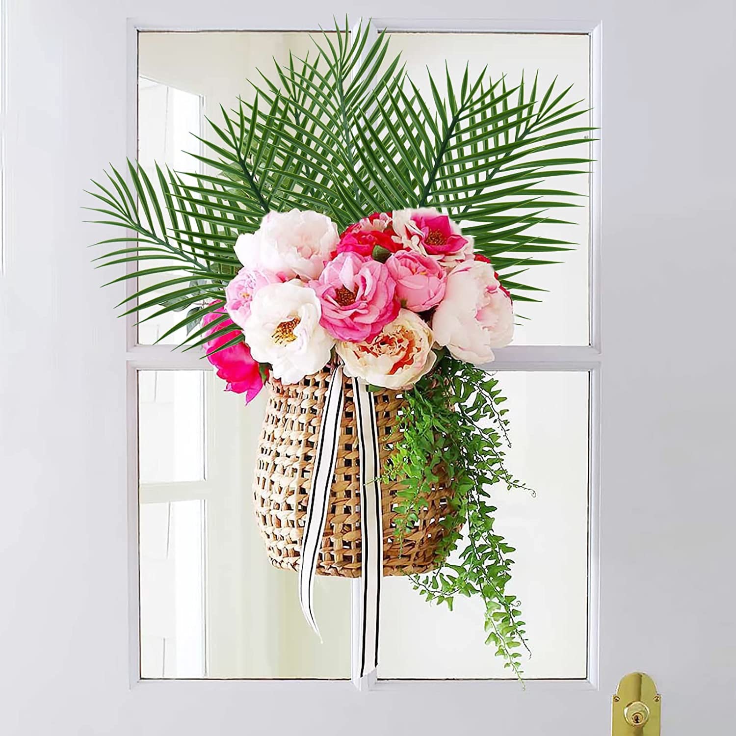 Tanaman Tropis palsu dekorasi, - Florist Supply Vases ulasan dan harga