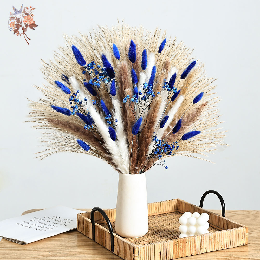 70 Batang Biru Berbulu Ekor Ke - Florist Supply Bulk ulasan dan harga