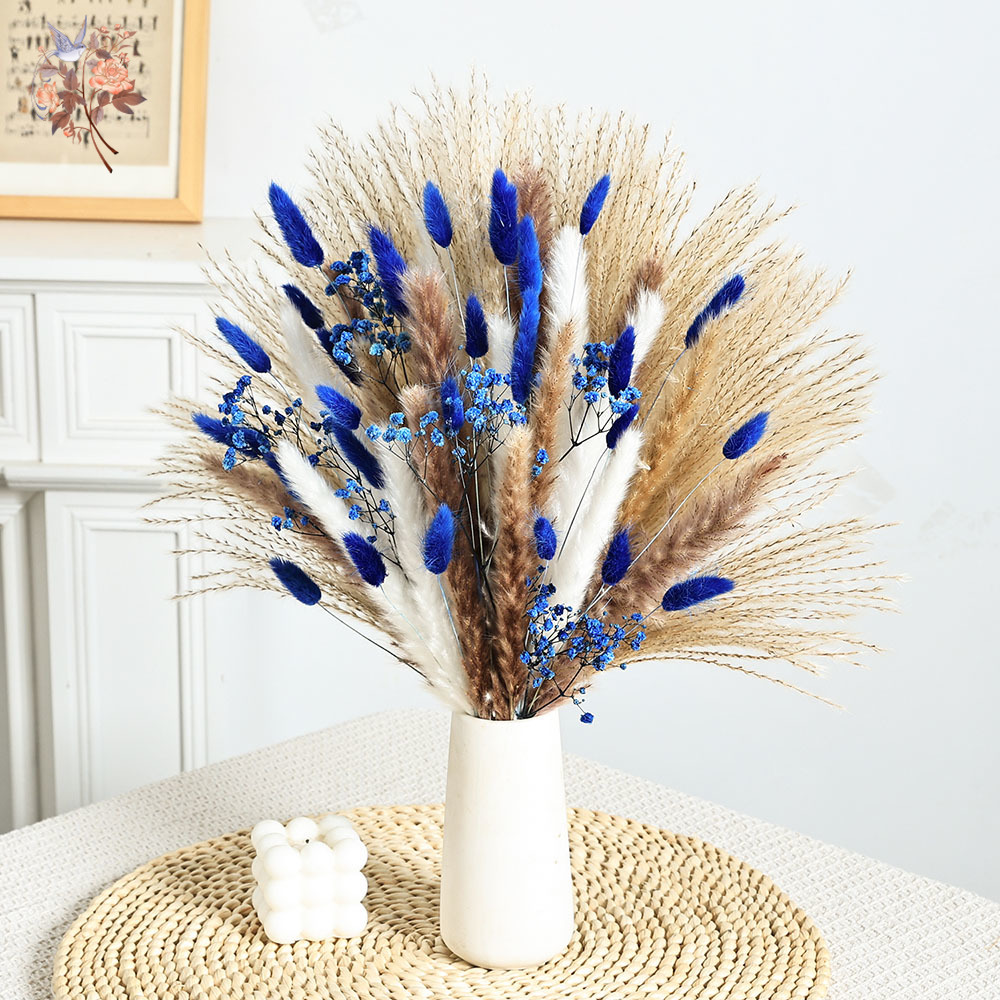 70 Batang Biru Berbulu Ekor Ke - Florist Supply Bulk ulasan dan harga