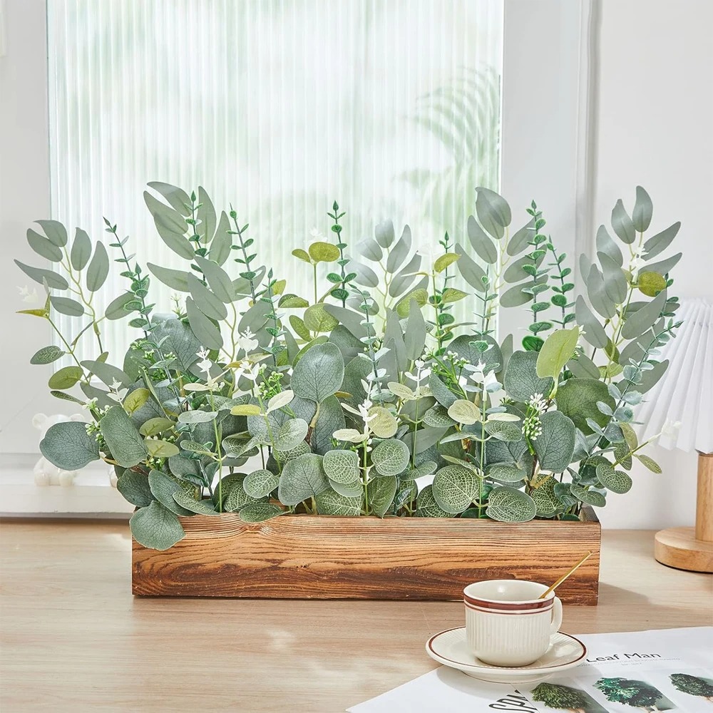 20 Buah Batang Daun Kayu Putih - Florist Supply Bulk ulasan dan harga