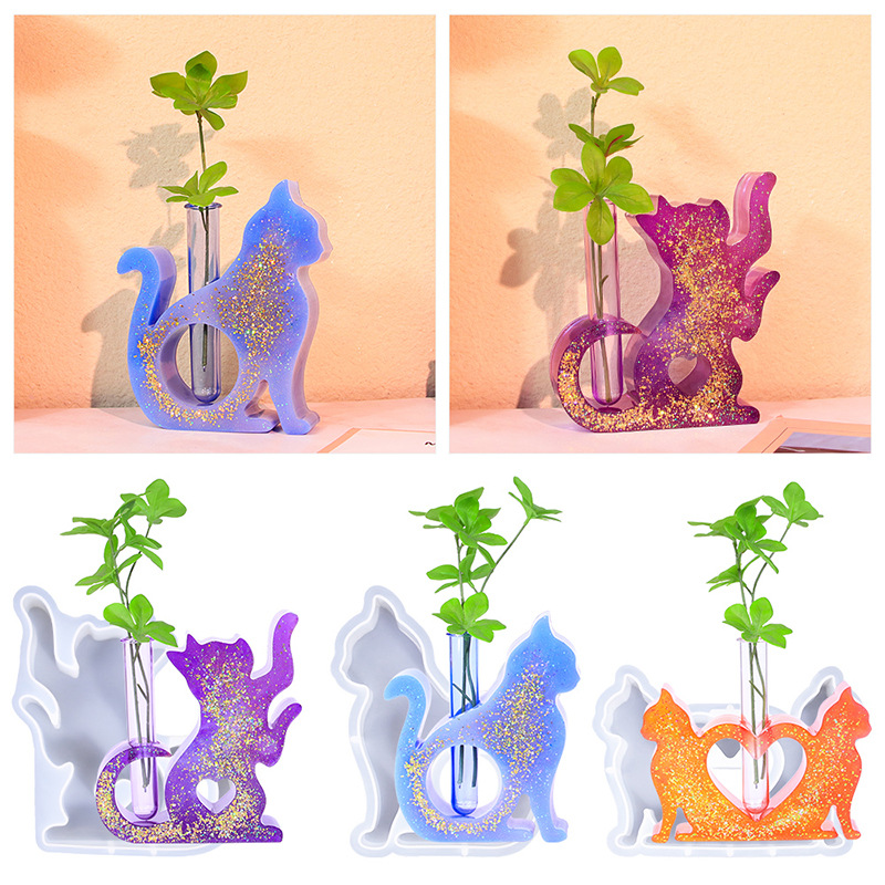 Cetakan Resin berbentuk kucing - Florist Supply Vases ulasan dan harga