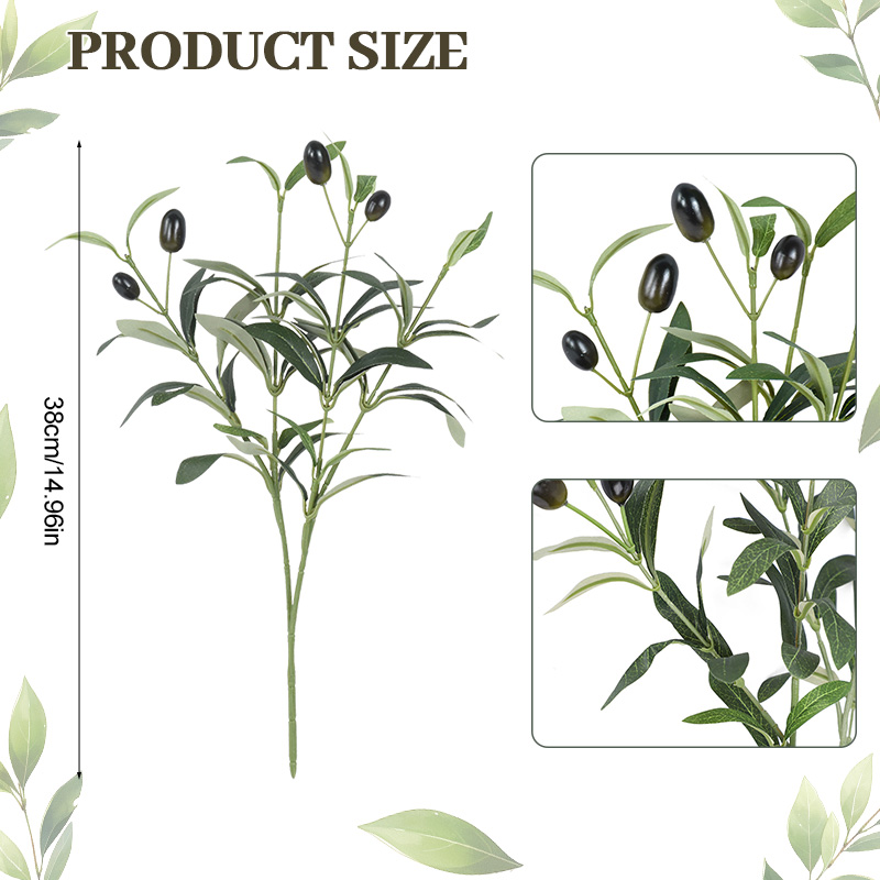 1/3/5 Buah Tanaman Buatan deng - Florist Supply Vases ulasan dan harga