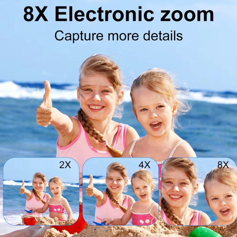 Kamera Digital 4K CCD 8X Zoom  - B&J Florist Supply Nyc ulasan dan harga